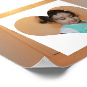 Baby Familiefoto Afbeelding Hart Zoon Dochter Scha Poster (Hoek)