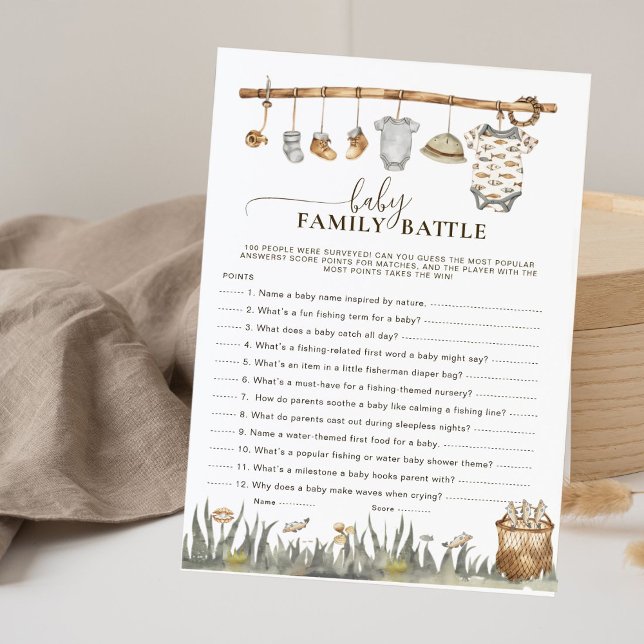 Baby Family Battle Reel Fun Fisherman Shower Game (Creator heeft geüpload)