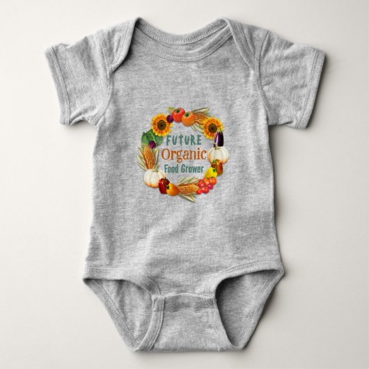 Baby Farmer Organic Food Gezegde Romper (Voorkant)
