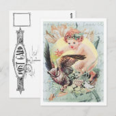 BABY FAUN "FAIRYLAND FANTASY"-COLLAGE BRIEFKAART (Voorkant / Achterkant)