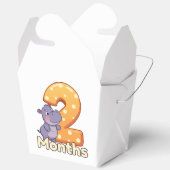 baby Favor Boxes 2 maanden Bedankdoosjes (Open)