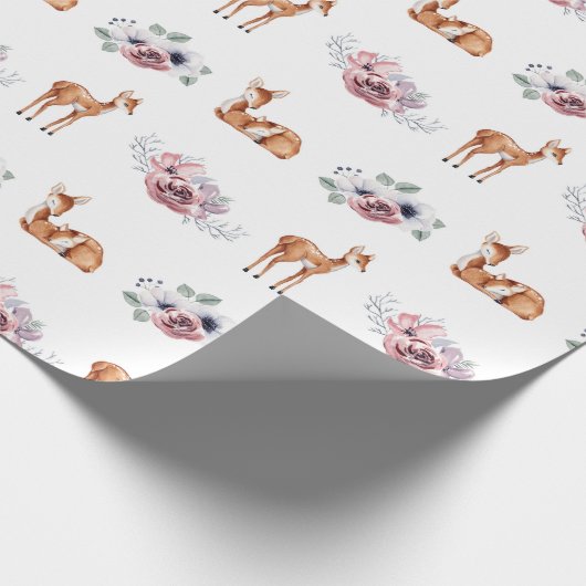 Baby Fawn Cadeaupapier (Hoek)