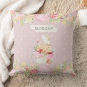 baby fee schattige tuin gechanteerd monogram kussen (Deken)