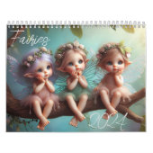 Baby feeën 2024 kalender (Hoes)