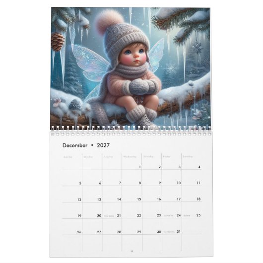 Baby Feeën Kalender (Dec 2027)