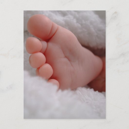 Baby Feet Briefkaart (Voorkant)