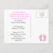 Baby Feet Briefkaart (Achterkant)