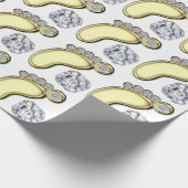 Baby Feet Cadeaupapier (Hoek)