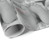 Baby Feet Cadeaupapier (Rol Hoek)