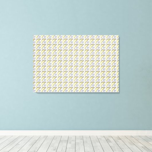 Baby Feet Canvas Afdruk (Insitu (Houten vloer))