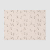 Baby Feet Decoupage Douche Beige Tissuepapier (Voorkant)