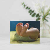Baby Feet Dreams Briefkaart (Staand voorkant)