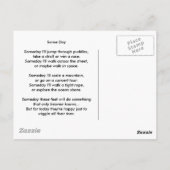 Baby Feet Dreams Briefkaart (Achterkant)