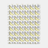 Baby Feet Fleece Deken (Voorkant)