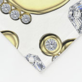 Baby Feet Fleece Deken (Hoek)