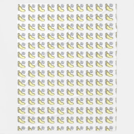 Baby Feet Fleece Deken