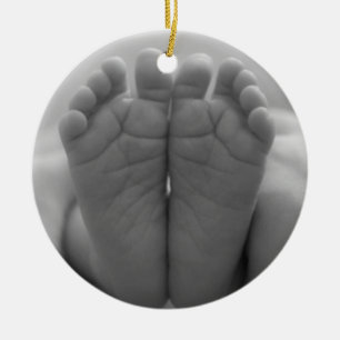Baby Feet Keramisch Ornament