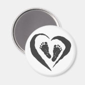 Baby feet Magney Magneet (Voorkant / Achterkant)