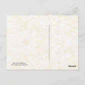 Baby Feet met Daisy Briefkaart (Achterkant)