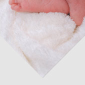 Baby Feet met Daisy Tissuepapier (Detail)