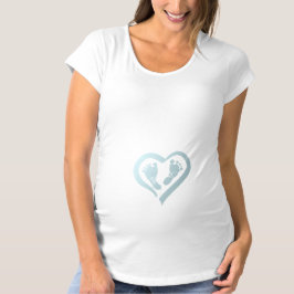 Baby Feet moederschap Ontwerp door LH T-shirt