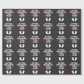 Baby Feet Parents Zwangerschap onthullen Baby show Cadeaupapier (Vlak)