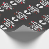 Baby Feet Parents Zwangerschap onthullen Baby show Cadeaupapier (Hoek)