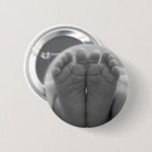 Baby Feet Ronde Button 5,7 Cm (Voorkant /achterkant)
