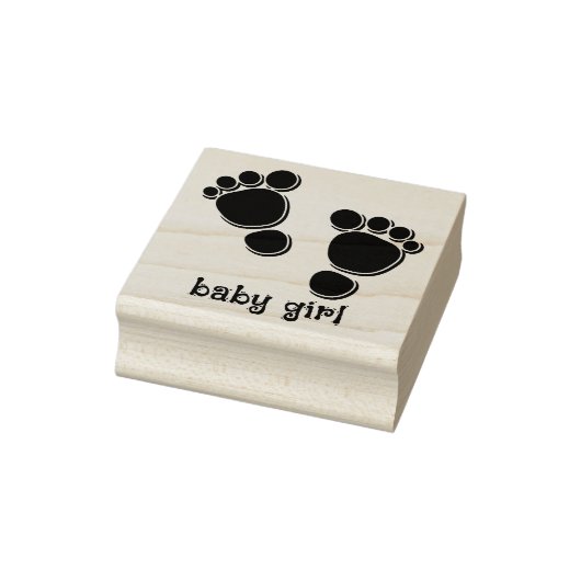 Baby Feet Rubberstempel (Stempel)