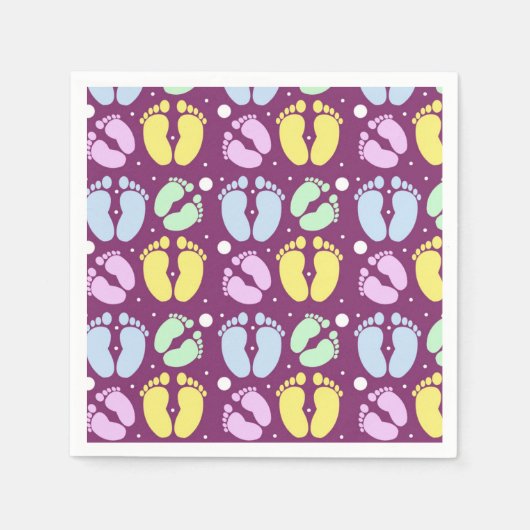 Baby Feet Servet (Voorkant)