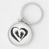 Baby Feet Sleutelhanger (Voorkant)