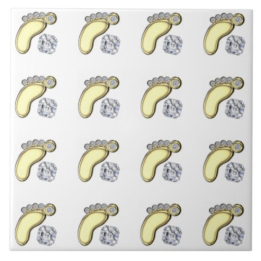 Baby Feet Tegeltje (Voorkant)