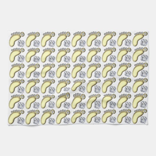 Baby Feet Theedoek (Horizontaal)