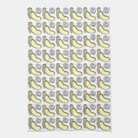 Baby Feet Theedoek (Verticaal)