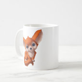 Baby Fennec Fox Koffiemok (Voorkant links)