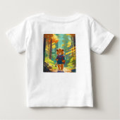 Baby fijn shirt ontwerp (Achterkant)