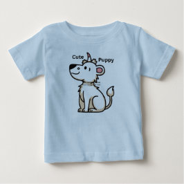 Baby fijne jersey T-shirt