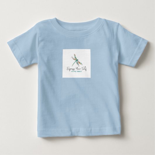 Baby fijne jersey T-shirt (Voorkant)