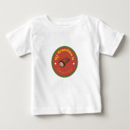 Baby fijne jersey T-Shirt - Mijn oma is Fab-Ule-Ou