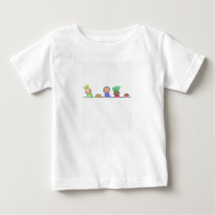 Baby fijne jersey T-shirt spel kinderen