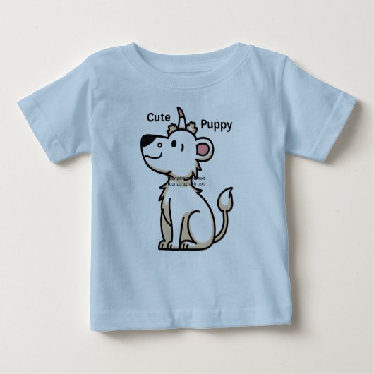 Baby Fine Jersey T-Shirt (Voorkant)