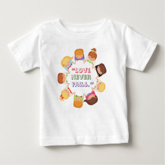 Baby Fine Jersey T-shirt met inspirerende Bijbelve