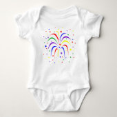 Baby Fireworks Jersey Bodysuit (Voorkant)