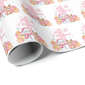 Baby First Christmas Cadeaupapier (Rol Hoek)