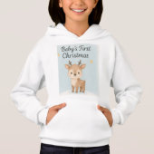 Baby first christmas reindeer cute winter  (Voorkant)