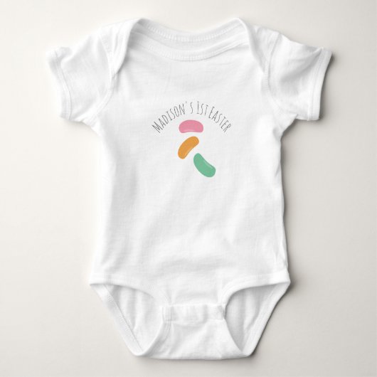 Baby First Easter Jelly Bean Baby Bodysuit (Voorkant)
