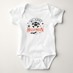 Baby First Halloween Romper