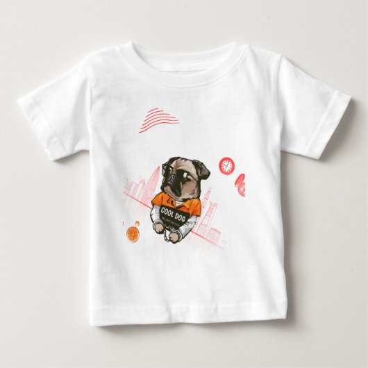 Baby fit jersey bodypak (Voorkant)
