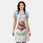 Baby Flamingo Chick Wishing You A Merry Christmas Schort (Gedragen)