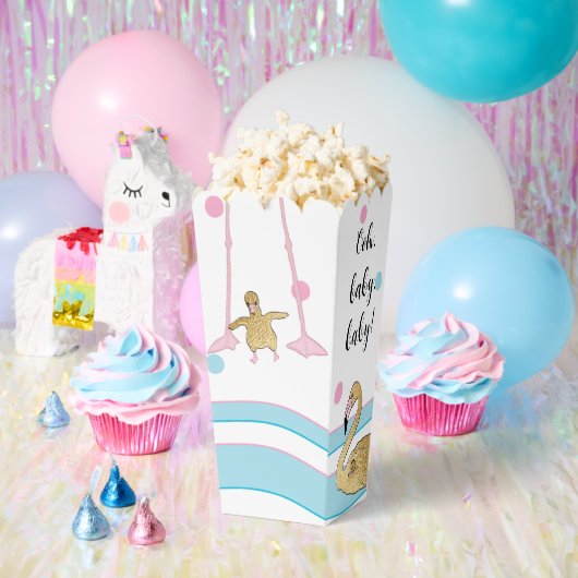 Baby Flamingo en Mam Baby shower Bedankdoosjes (Feest)